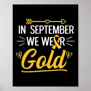 Fight Childhood Cancer Spruch For A Cancer Warrior Poster