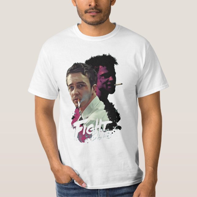 Fight Club smoking T-Shirt (Front)