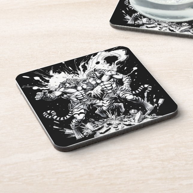 Fight Club - Tigers Coaster (Left Side)