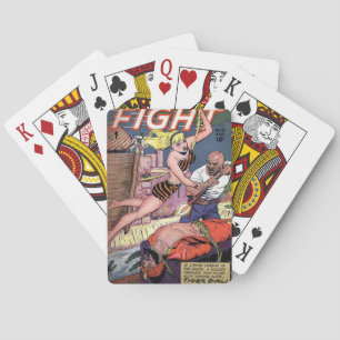 “Fight Comics” Comic Book Playing Cards