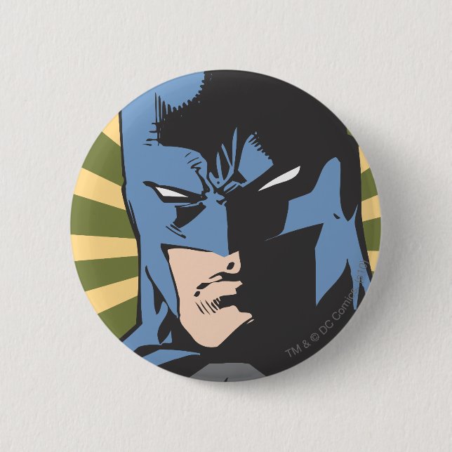 Fight Crime - Keep Peace - Batman 6 Cm Round Badge (Front)