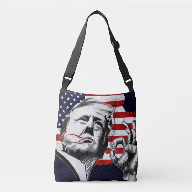 Fight Crossbody Bag (Front)