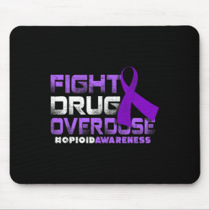 Fight Drug Overdose Opioid Awareness Graphic 1 Mouse Mat