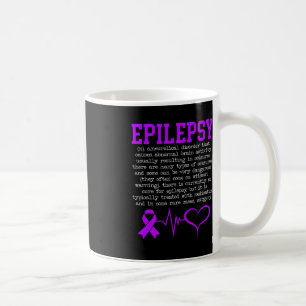 Fight Epilepsy Epileptic Epilepsy Awareness Month Coffee Mug