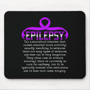 Fight Epilepsy Epileptic Epilepsy Awareness Month Mouse Mat