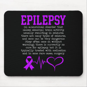 Fight Epilepsy Epileptic Epilepsy Awareness Month Mouse Mat