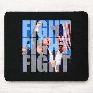 Fight Fight Fight For Donald Trump 2024 Usa Electi Mouse Mat