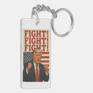 Fight! Fight! Fight! Key Ring