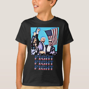 Fight Fight Fight Rally Fist Pump  T-Shirt