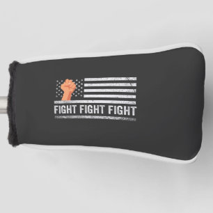 Fight Fight Fight Trump American Flag Patriotic  Golf Head Cover