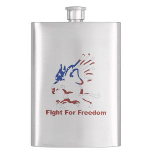 Fight For Freedom Flask