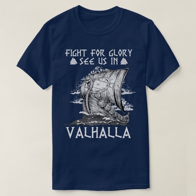 Fight for Glory Valhalla 3 T-Shirt (Design Front)