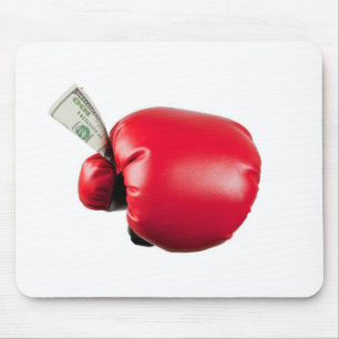 Fight for money mouse mat