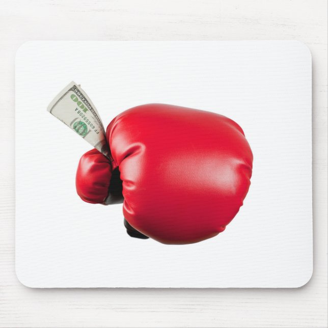 Fight for money mouse mat (Front)