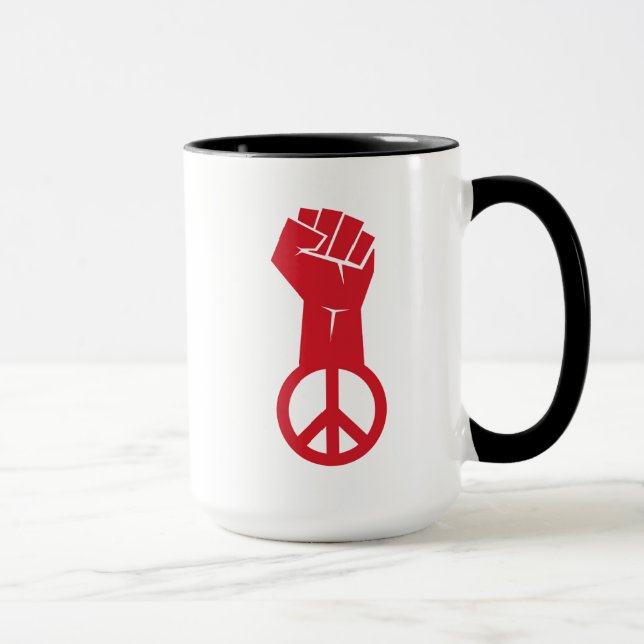 Fight For Peace Mug (Right)