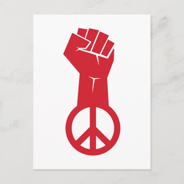 Fight For Peace Postcard (Front)