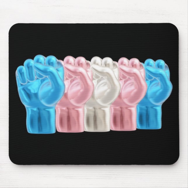 Fight for Trans Rights Mouse Mat (Front)