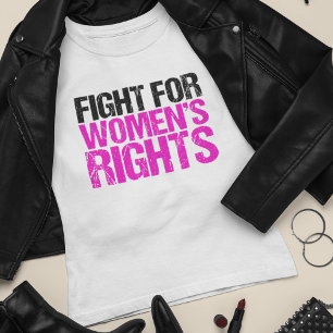 Fight for Women's Rights Feminist Women's Tri-Blend Shirt