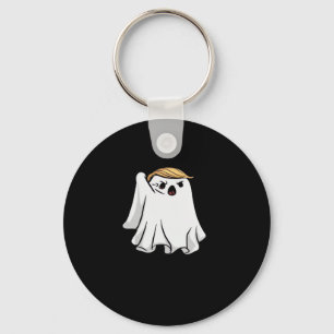 Fight Funny Halloween Trumpkin Key Ring