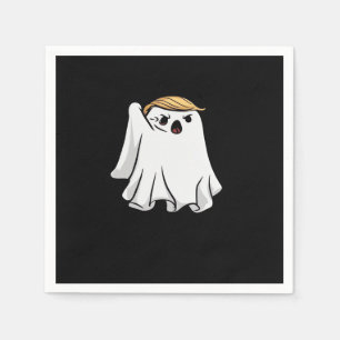 Fight Funny Halloween Trumpkin Napkin