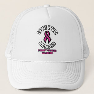 Fight Hard...Breast Cancer Trucker Hat