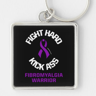 Fight Hard...Fibro Key Ring