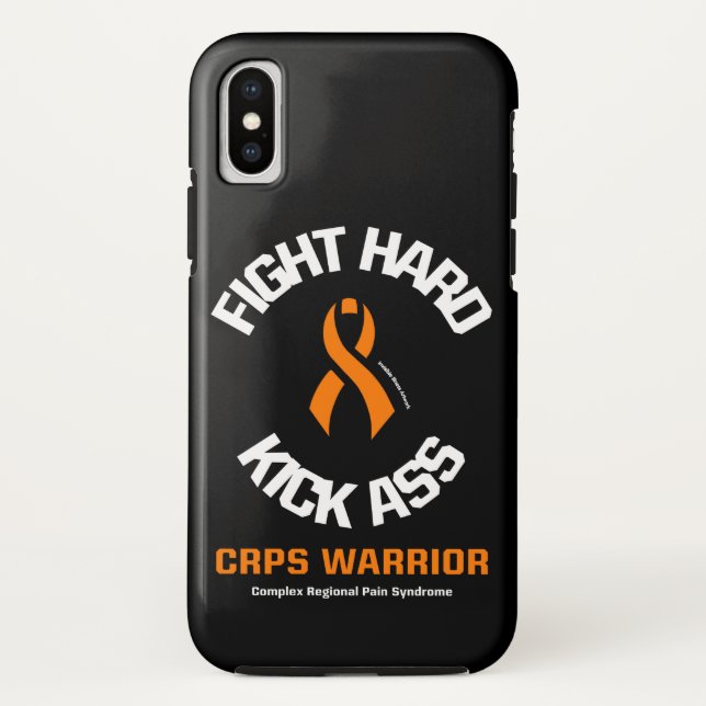 FIGHT HARD KICK...CRPS Case-Mate iPhone CASE (Back)