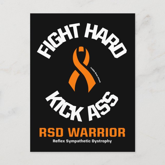 FIGHT HARD KICK...RSD POSTCARD (Front)