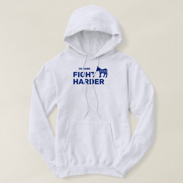 Fight Harder™ Hoodie (Customise It!) (Design Front)