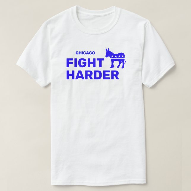 Fight Harder™ T-Shirt (Customise It!) (Design Front)