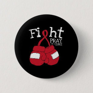 Fight HIV Aids Brain Aneurysm Stroke Cool Awarenes 6 Cm Round Badge