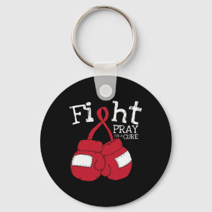 Fight HIV Aids Brain Aneurysm Stroke Cool Awarenes Key Ring