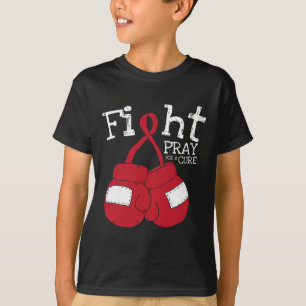 Fight HIV Aids Brain Aneurysm Stroke Cool Awarenes T-Shirt