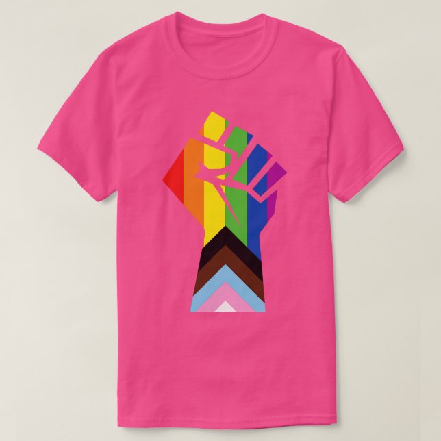 Fight Homophobia T-Shirt (Design Front)