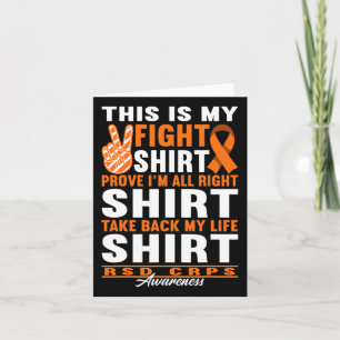 Fight I Reflex Dystrophy Pain Syndrome Rsd Crps 1 Card