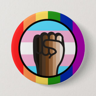 Fight Injustice Embrace Equality 7.5 Cm Round Badge