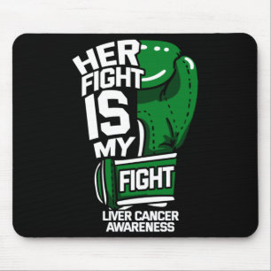 Fight Is Fight Liver Cancer Awareness Primary Mouse Mat