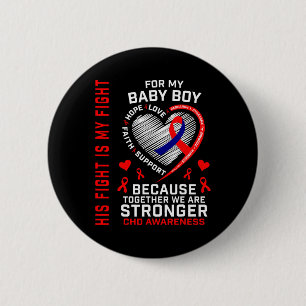 Fight Is My Fight Ba  6 Cm Round Badge