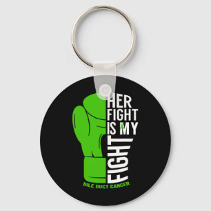 Fight Is My Fight Bile Duct Cancer Awareness 1  Key Ring