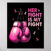 Fight Is My Fight Boxing Gloves Breast Cancer Awar