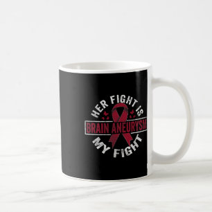 Fight Is My Fight Brain Aneurysm Awareness 2 Coffee Mug