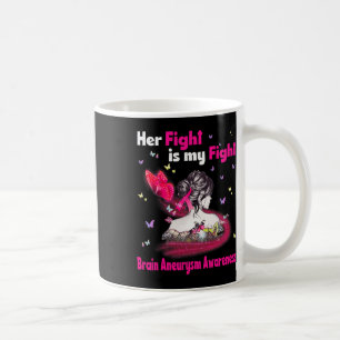 Fight Is My Fight Brain Aneurysm Awareness 3 Coffee Mug