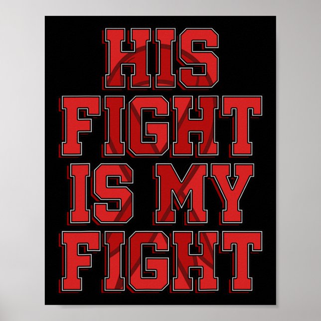 Fight Is My Fight Brain Aneurysm Awareness Warrior Poster (Front)