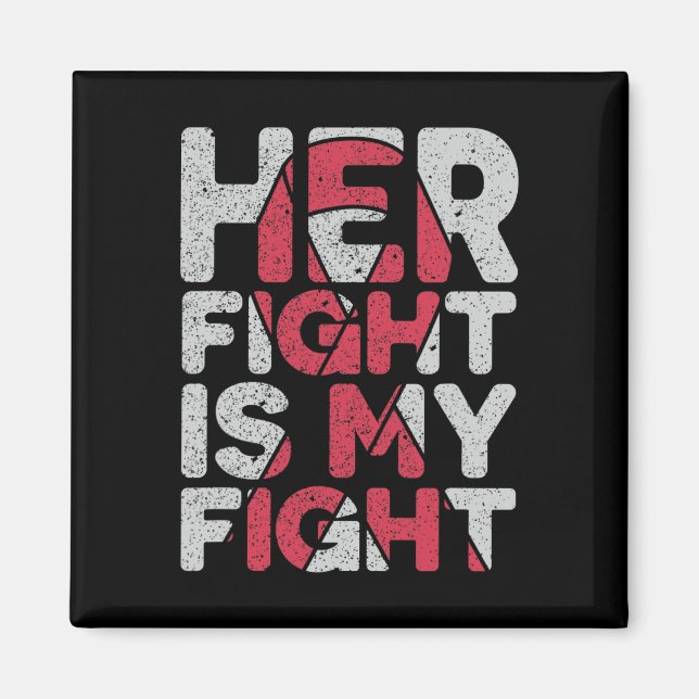 Fight Is My Fight Brain Aneurysm Support  Magnet (Front)