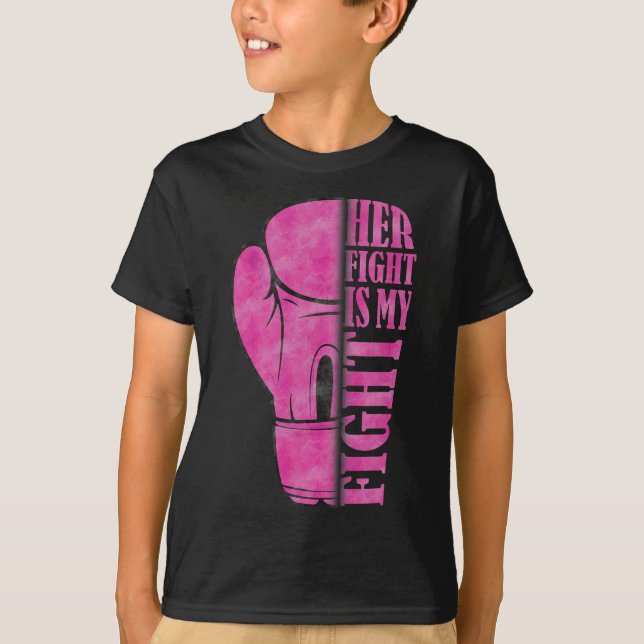 Fight Is My Fight Breast Cancer Awareness Family S T-Shirt (Front)