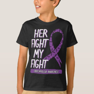 Fight Is My Fight Fibromyalgia Healthy Diet Gift I T-Shirt