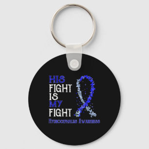 Fight Is My Fight Hydrocephalus Awareness Key Ring