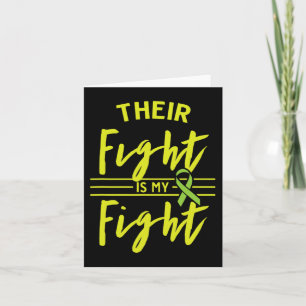 Fight Is My Fight Kidney Disease Awareness 1 Card