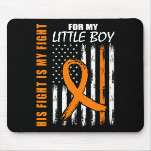 Fight Is My Fight Little Boy Son Leukaemia Awarene Mouse Mat