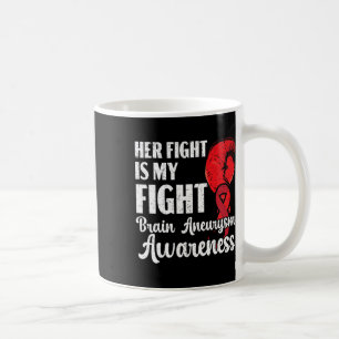 Fight Is My Fight Medical Condition Aneurysm Aware Coffee Mug